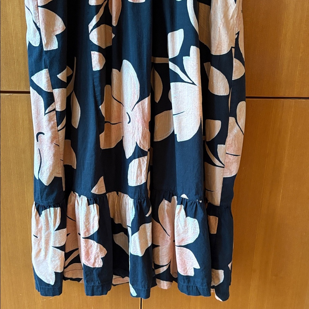 Maeve Black and Peach Floral Dress - Picture 6 of 7